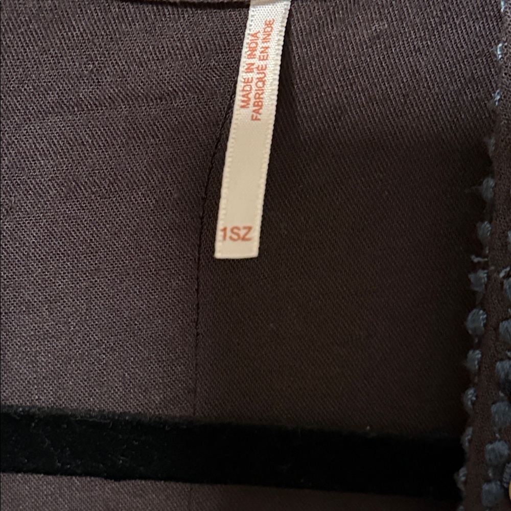 Free People Floral Cardigan with Gold Accents - Picture 2 of 4